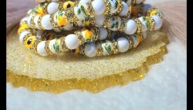 Golden Garden: تألقي مع أنماط الأساور المزينة بالذهب لدينا