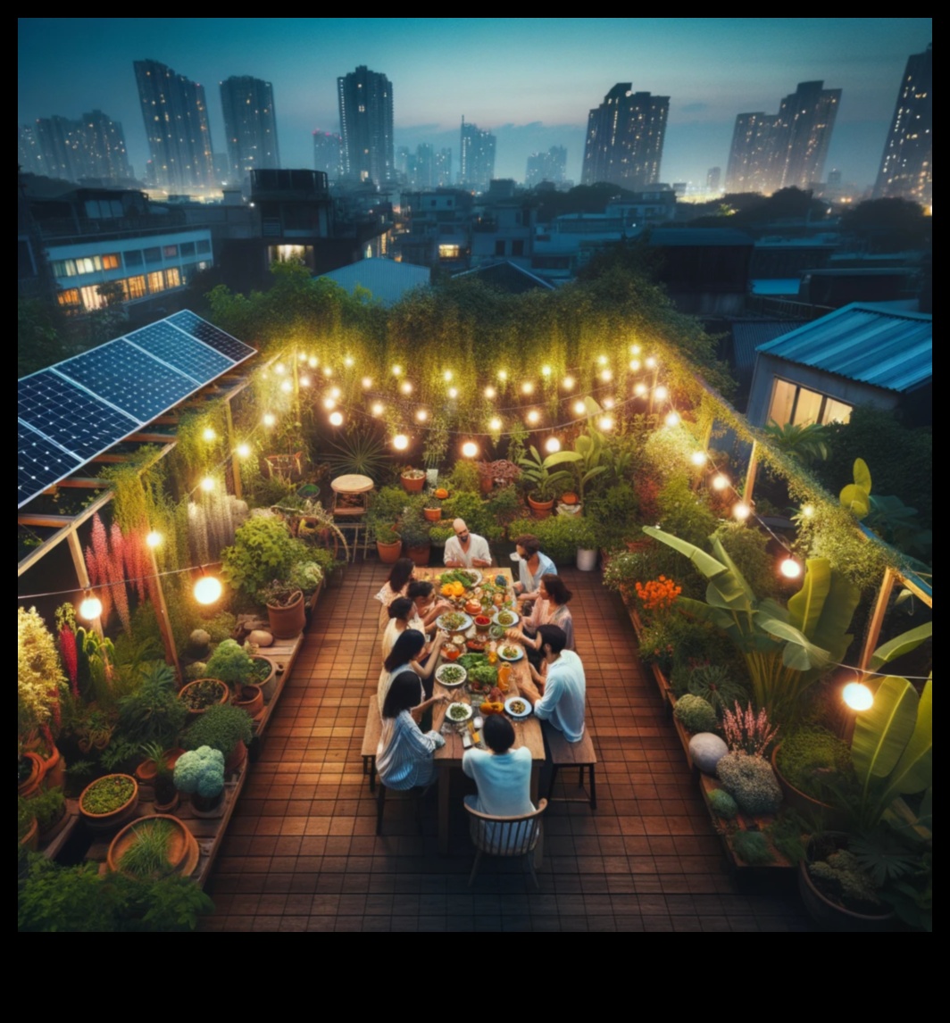 الخضر الخرسانية: كشف النقاب عن سحر البستنة الحضرية