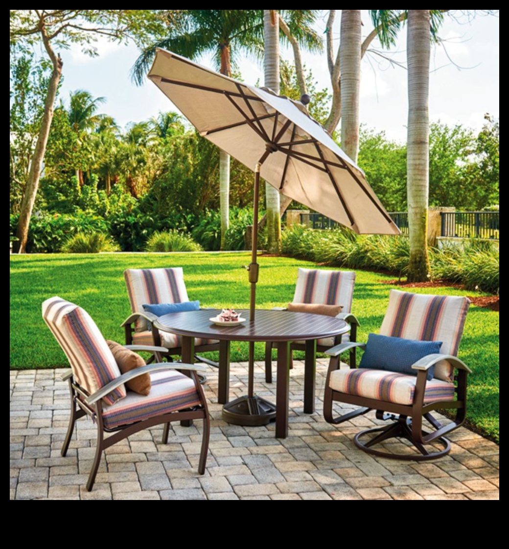 مسحور في الهواء الطلق: اكتشف نعيم أثاث الحدائق المريح