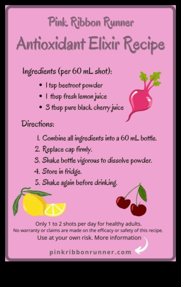 إكسير مضاد للأكسدة: صياغة نمط حياة أكثر صحة بشكل طبيعي