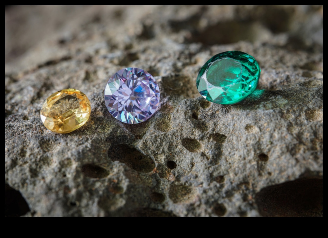 أحجار كريمة متلألئة تزين بإشعاع الماس للحصول على مظهر متألق 4 الأحجار الكريمة المتلألئة: تزين بإشعاع الماس