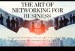 فن التواصل: بناء الاتصالات لرواد الأعمال