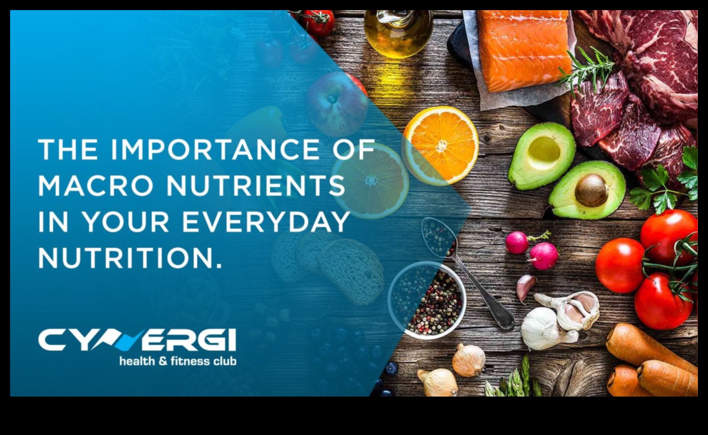 العافية في كل قضمة: سحر المغذيات الكبيرة