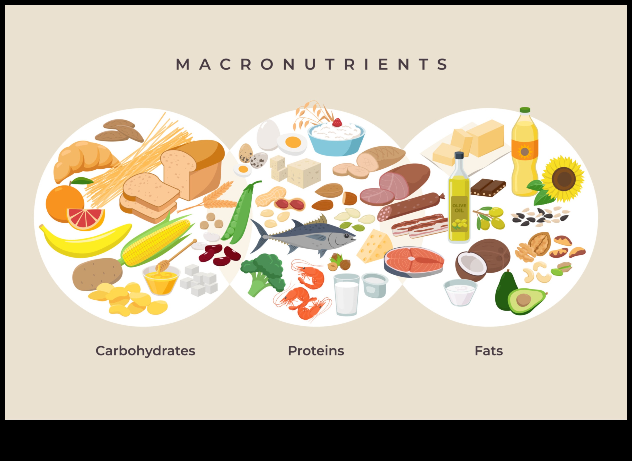 العافية في كل قضمة: سحر المغذيات الكبيرة