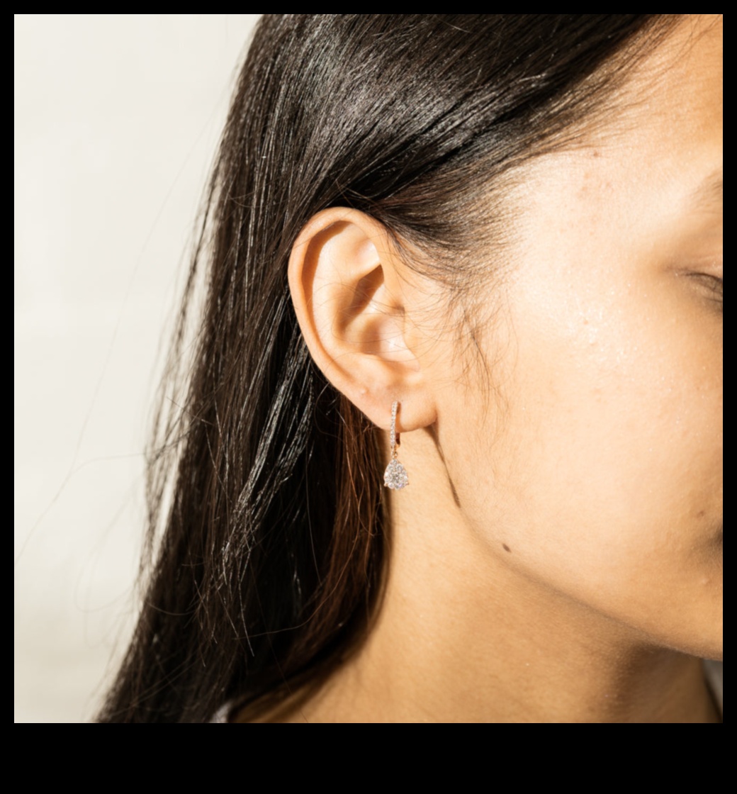 قطرات مبهرة: استكشف الجمال الرقيق لتصميمات الأقراط لدينا