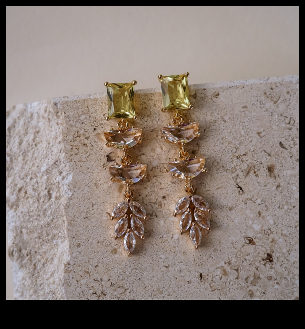 قطرات مبهرة: استكشف الجمال الرقيق لتصميمات الأقراط لدينا