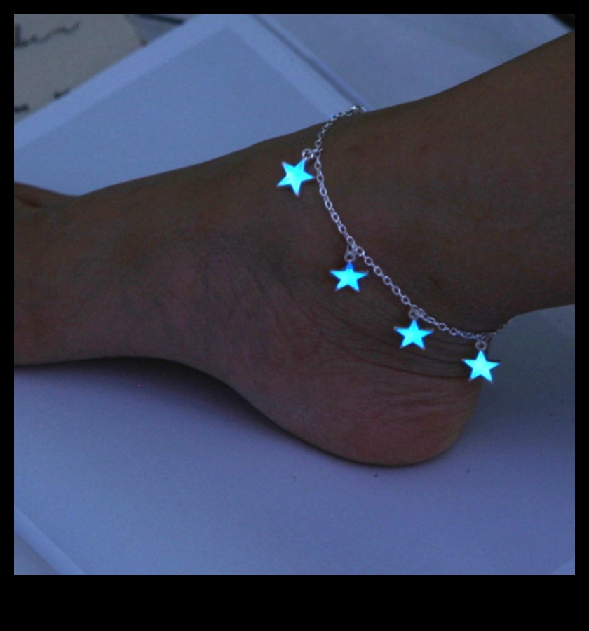 وصلات مضيئة: اربطي أسلوبك مع خلخال Glowing Link