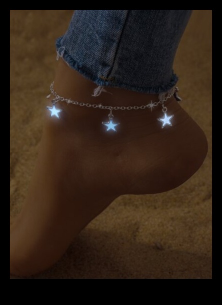 وصلات مضيئة: اربطي أسلوبك مع خلخال Glowing Link