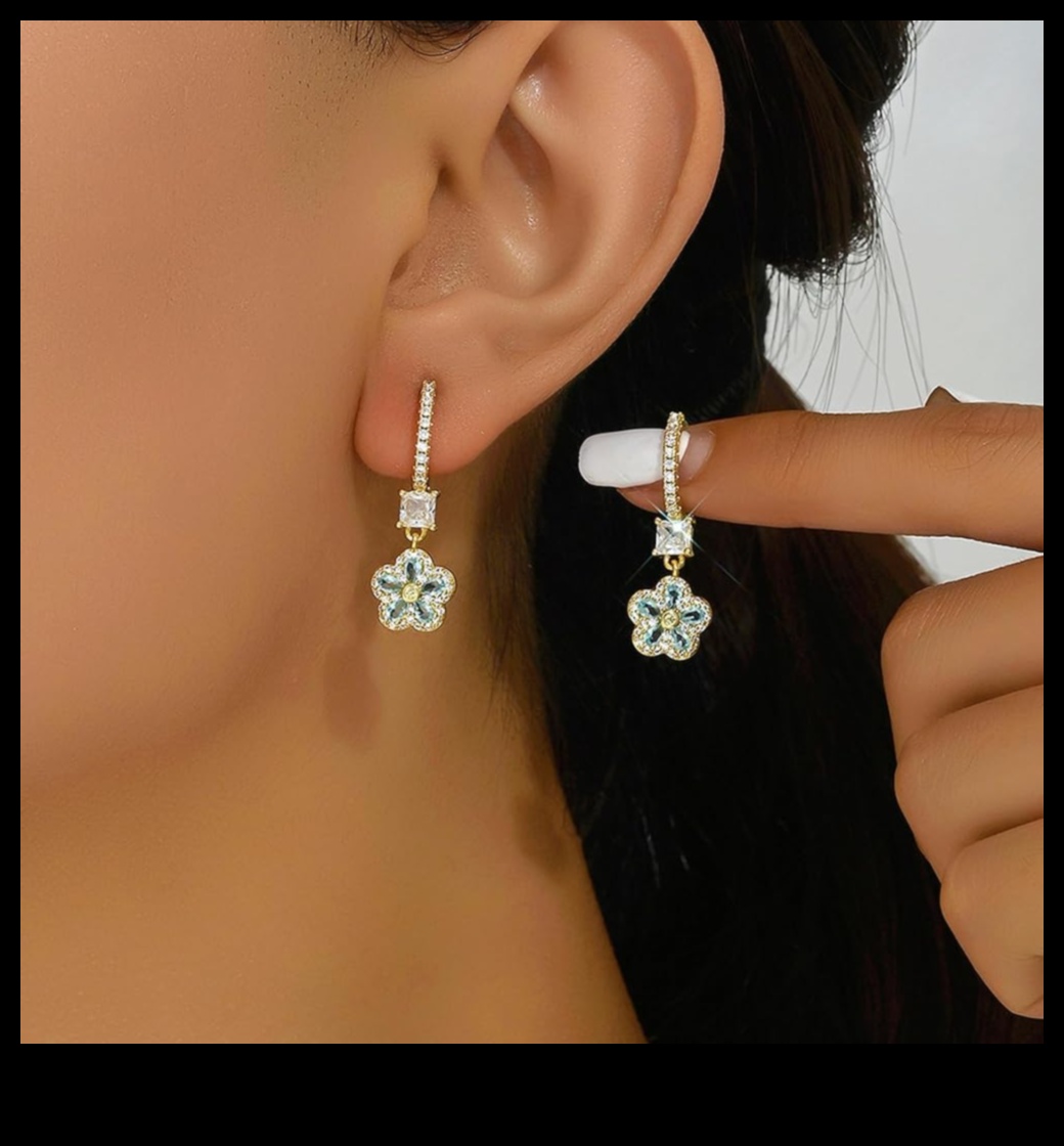 قطرات مبهرة: استكشف الجمال الرقيق لتصميمات الأقراط لدينا